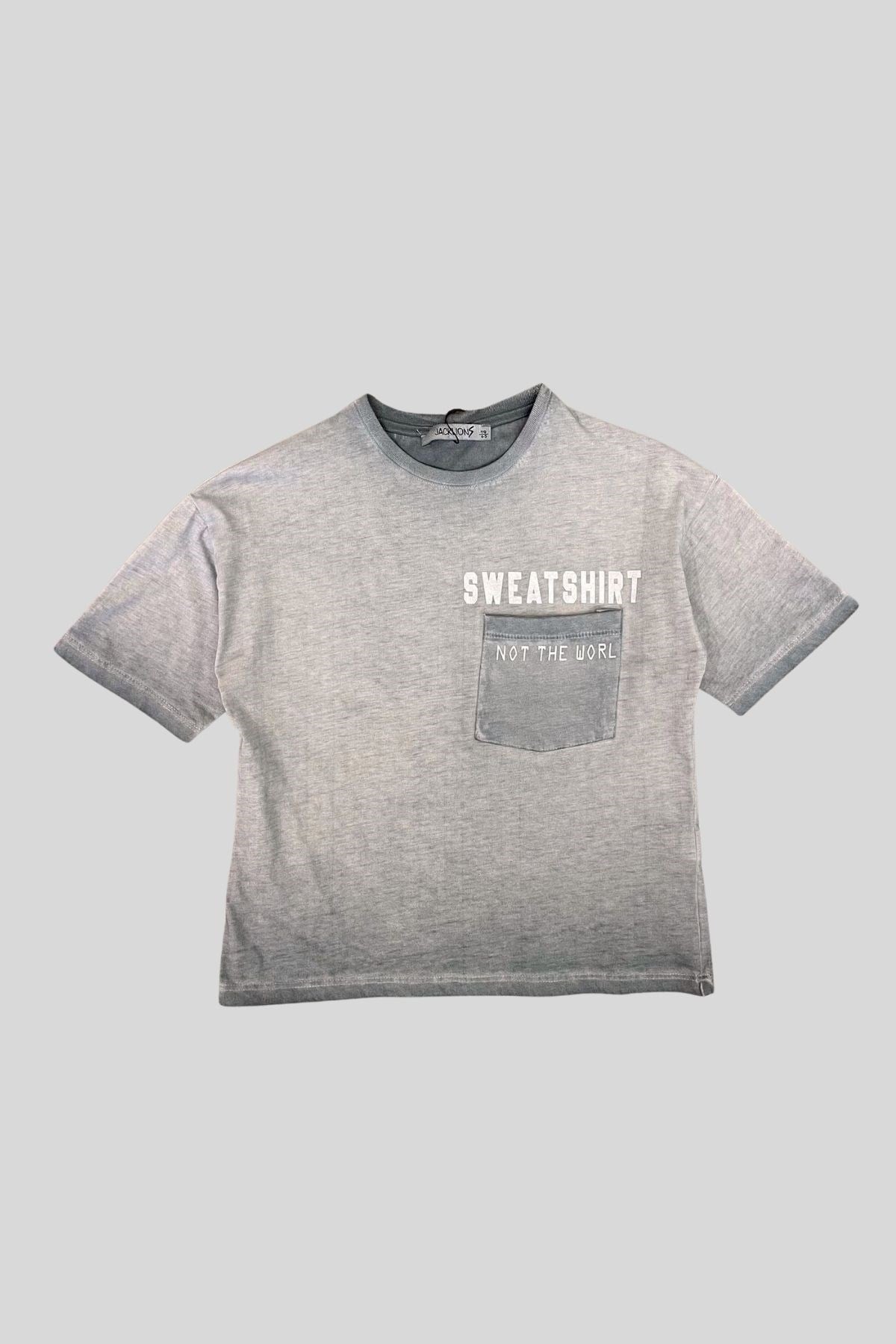 4-14 YAŞ ERKEK ÇOCUK TSHIRT PETROL RENGİ