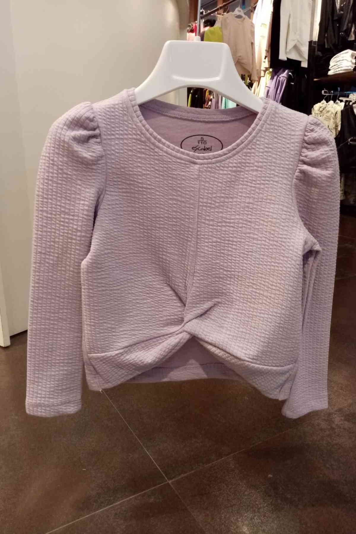 4-14 YAŞ KIZ ÇOCUK SWEAT 4/14 LİLA