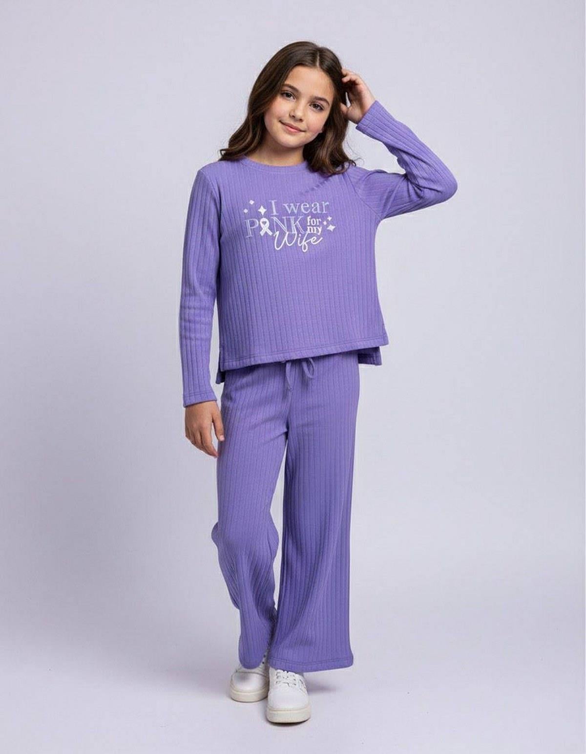 4-8 Yaş Kız Çocuk Fitilli Takım