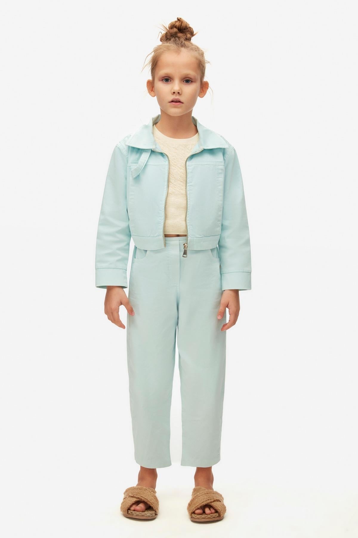 4-8 Yaş Kız Çocuk Little Tensel Pantolon