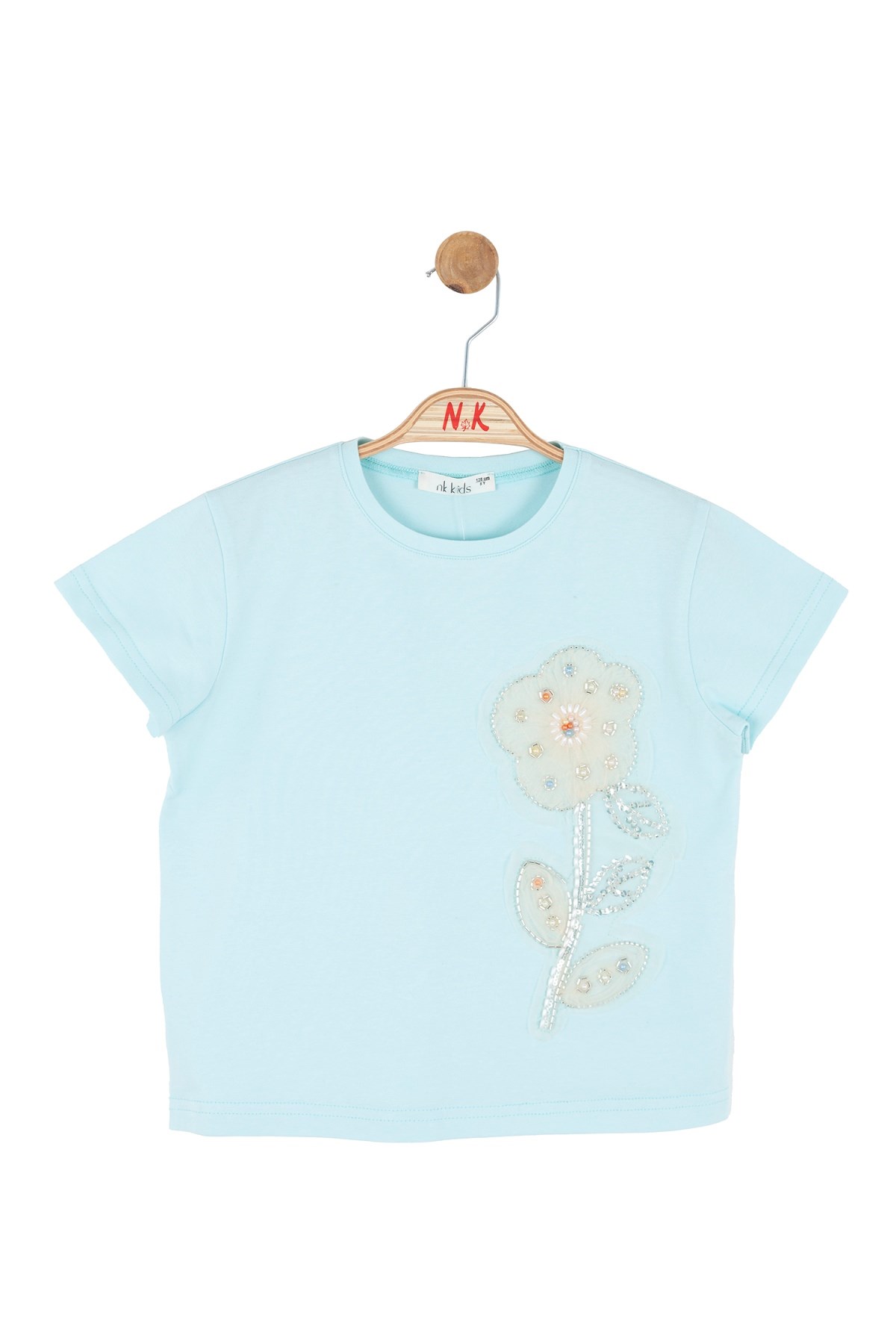 4-8 Yaş Kız Çocuk RoseTişört