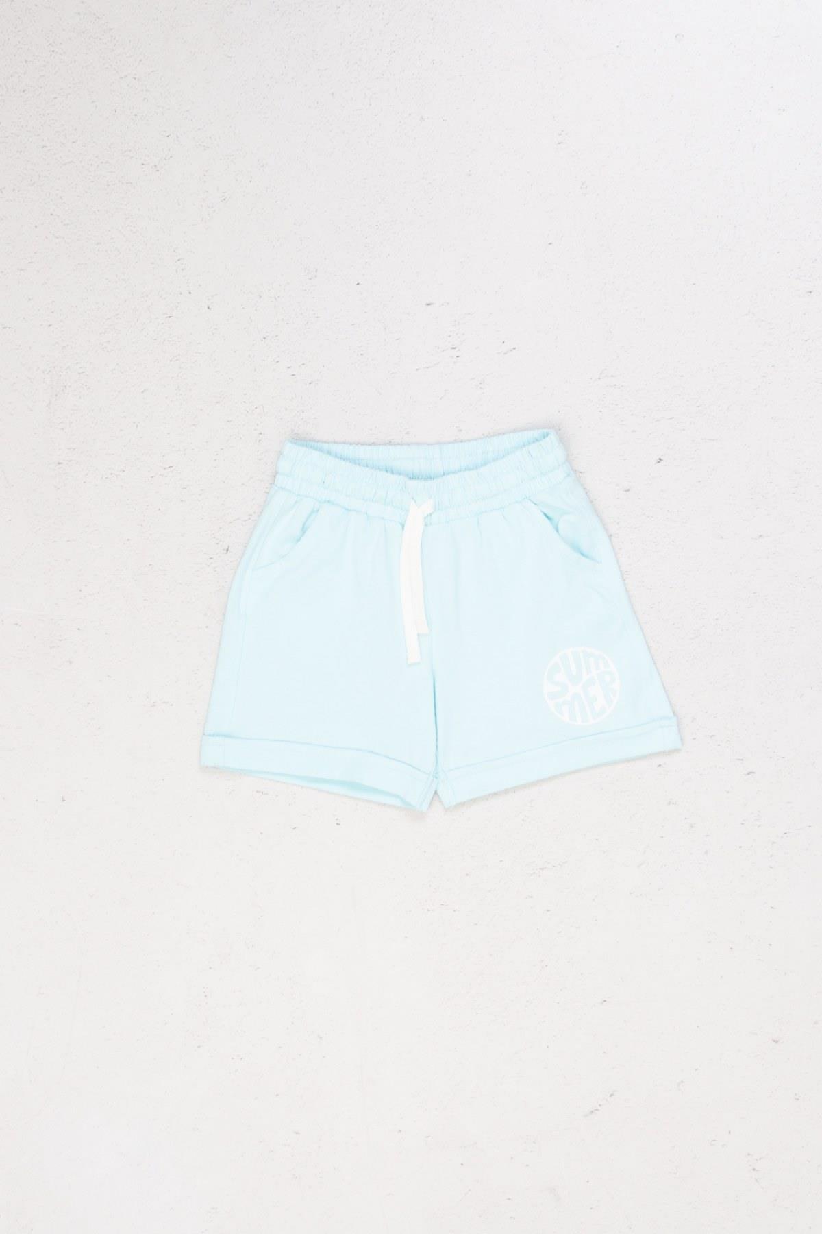 4-9 Yaş Kız Çocuk Basic Şort