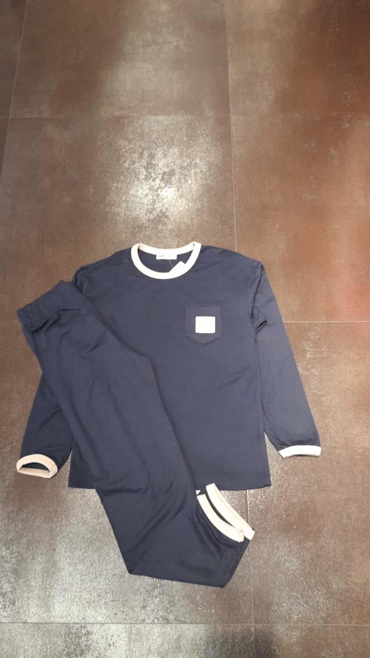 8-13 Yaş Erkek Pijama Takım Lacivert