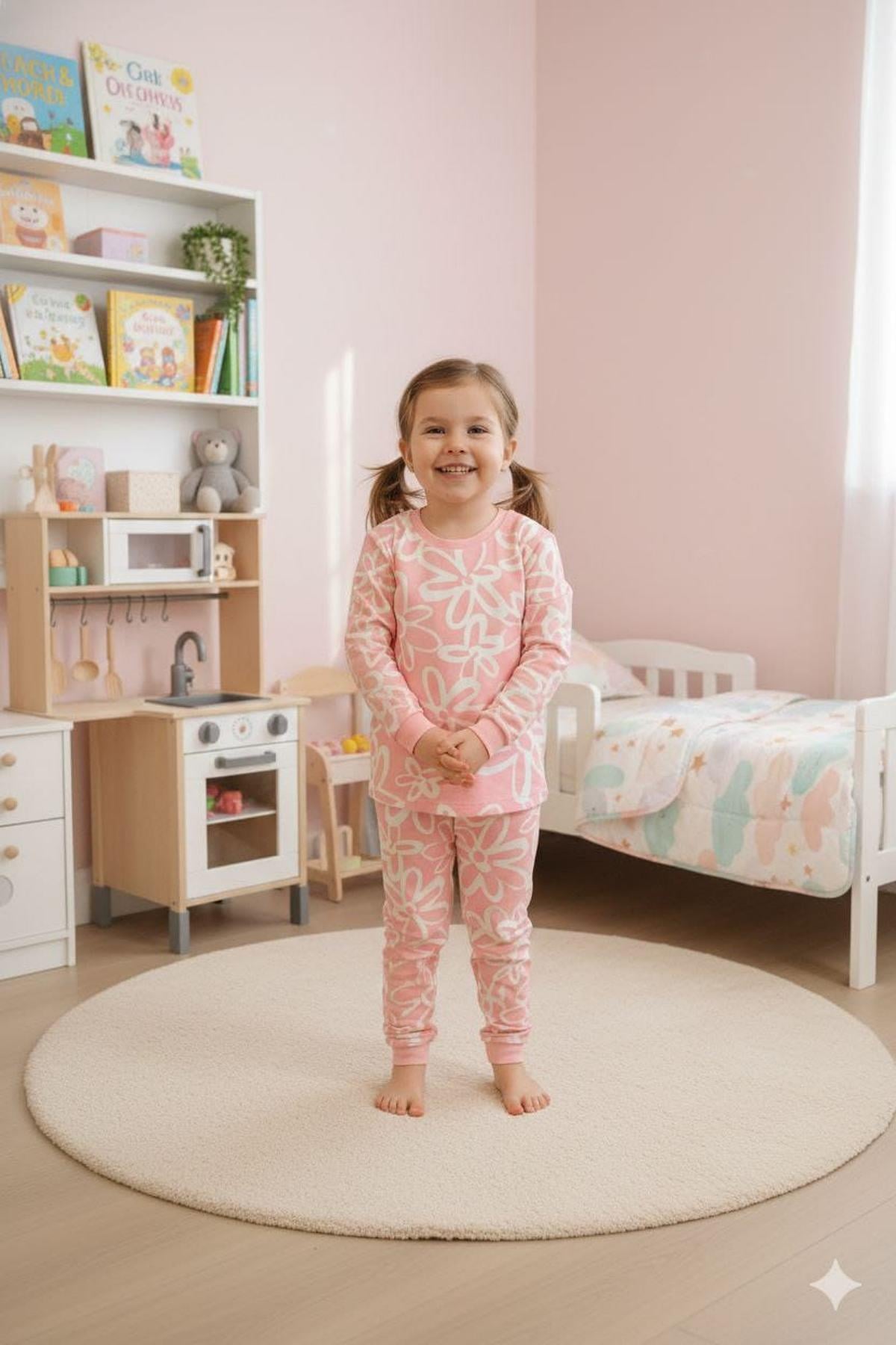 8-13 Yaş Kız Çocuk Pijama Takım