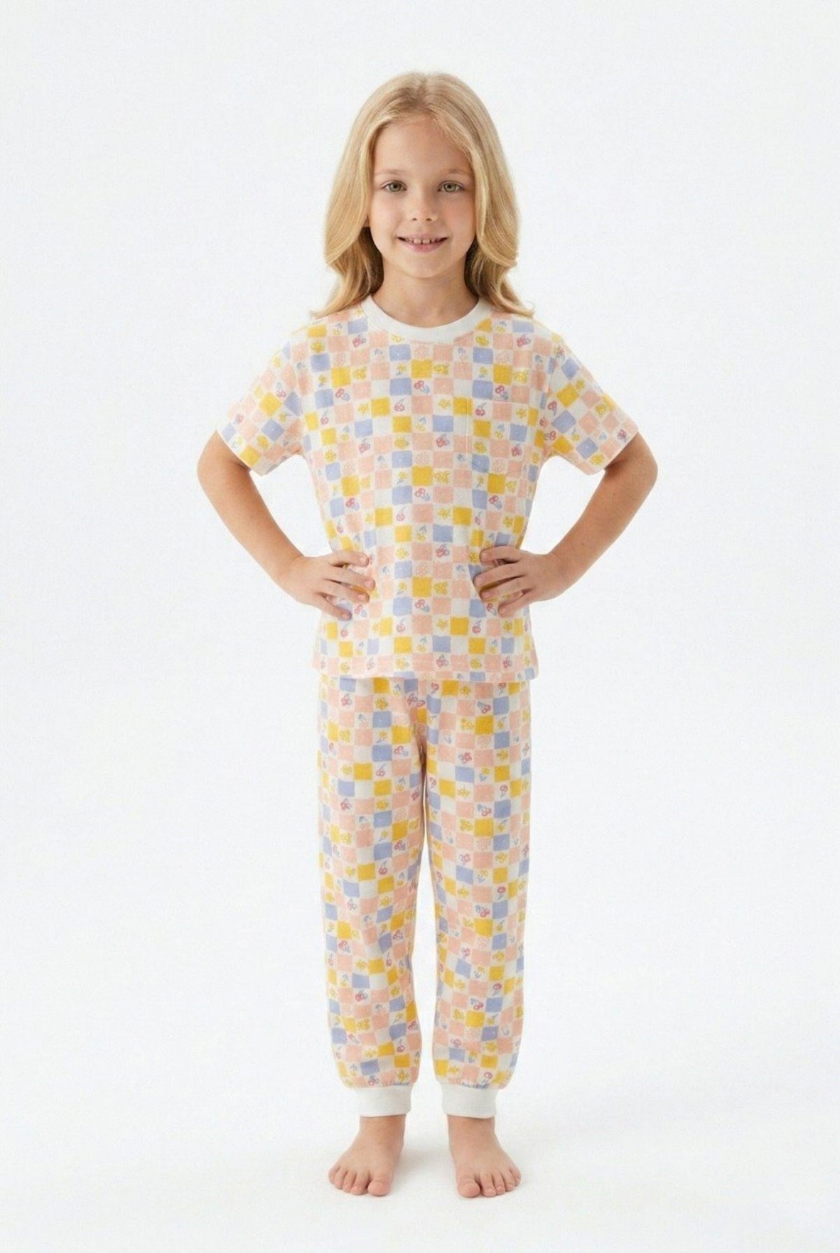 8-13 Yaş Kız Çocuk Pijama Takım