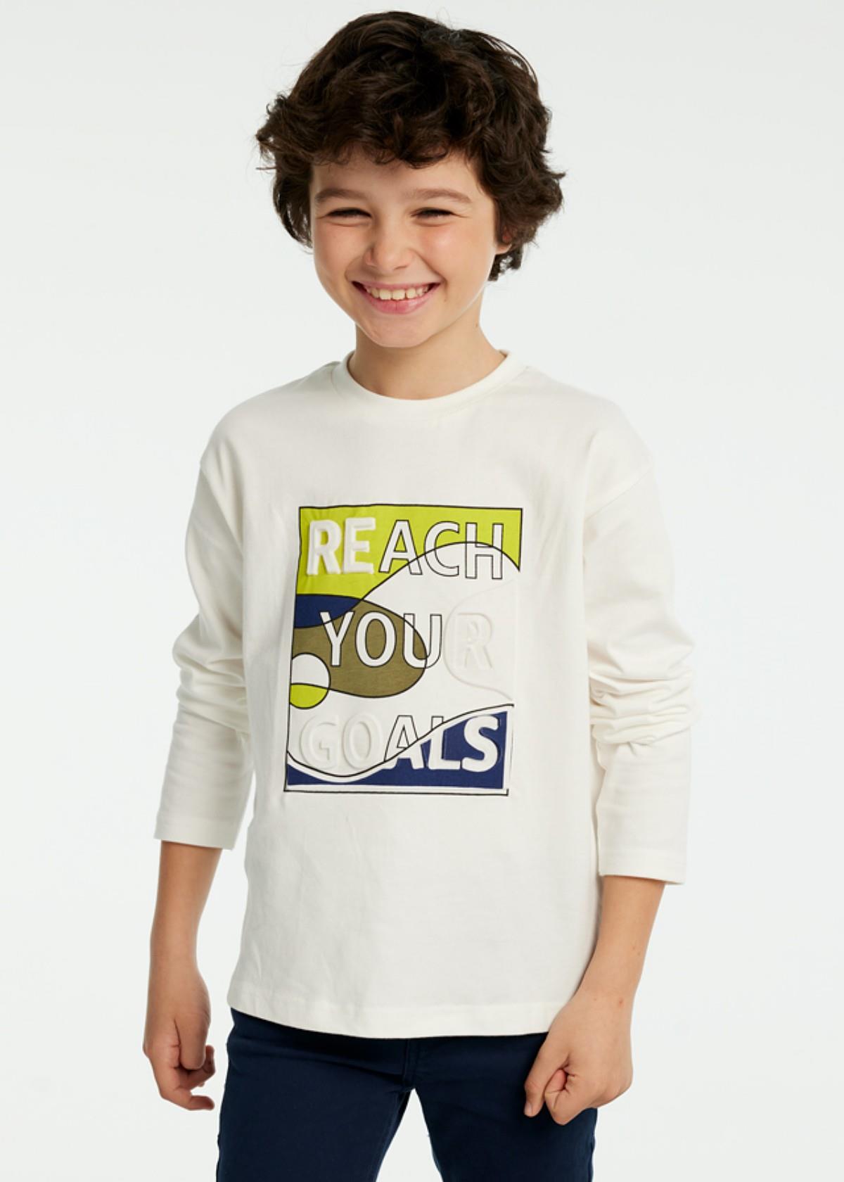 8-14 Yaş Erkek Çocuk Uzun Kollu T-Shirt