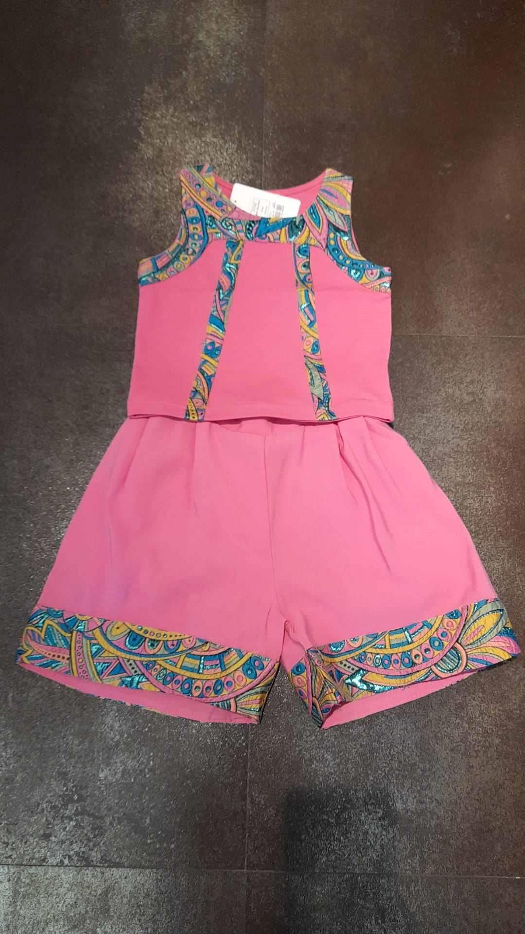 8-14 Yaş Kız Çocuk Boho 2 'Li Takım