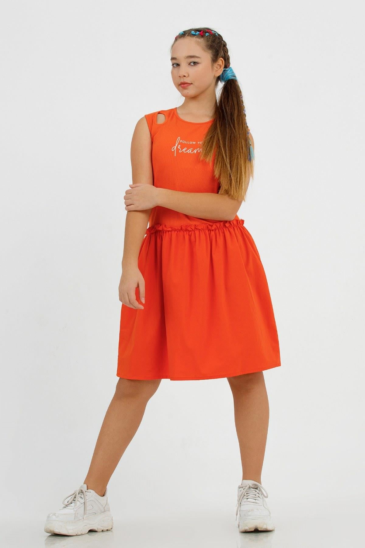 9-14 Yaş Kız Çocuk Basic Elbise