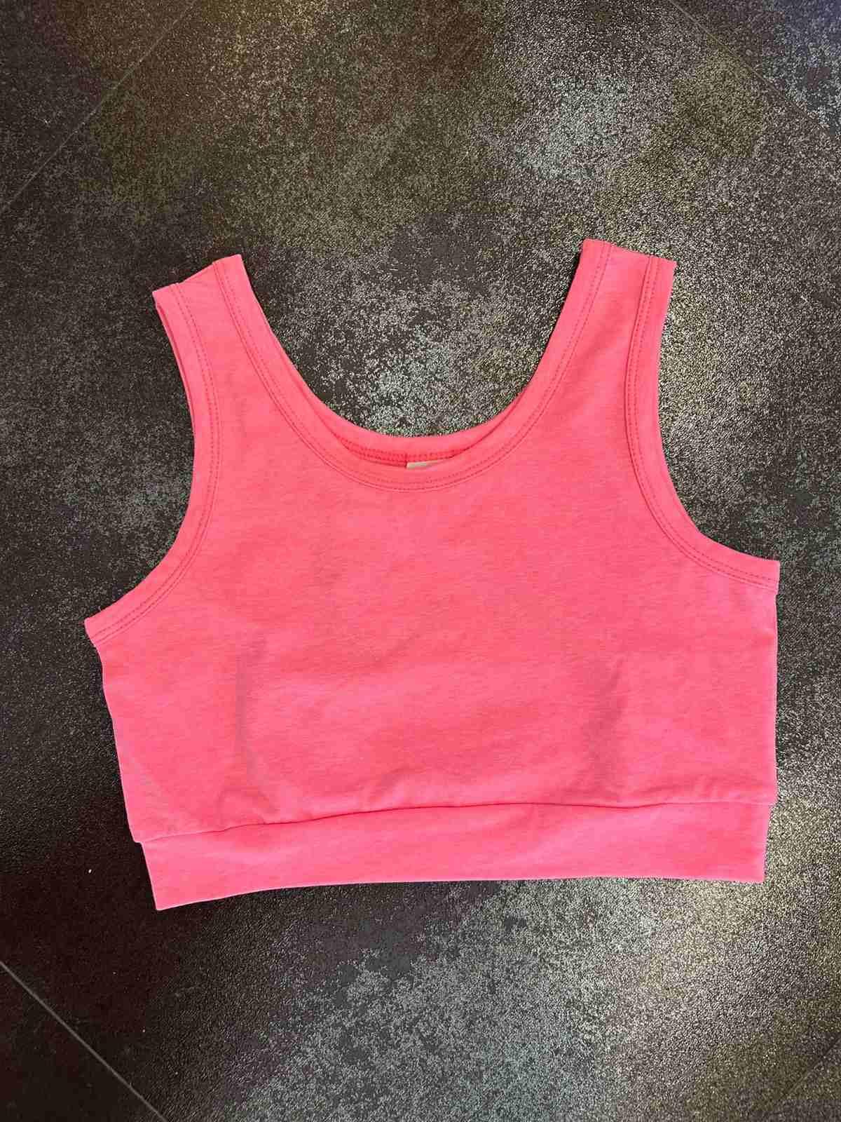 9-14 Yaş Kız Çocuk Basic Krop Badi