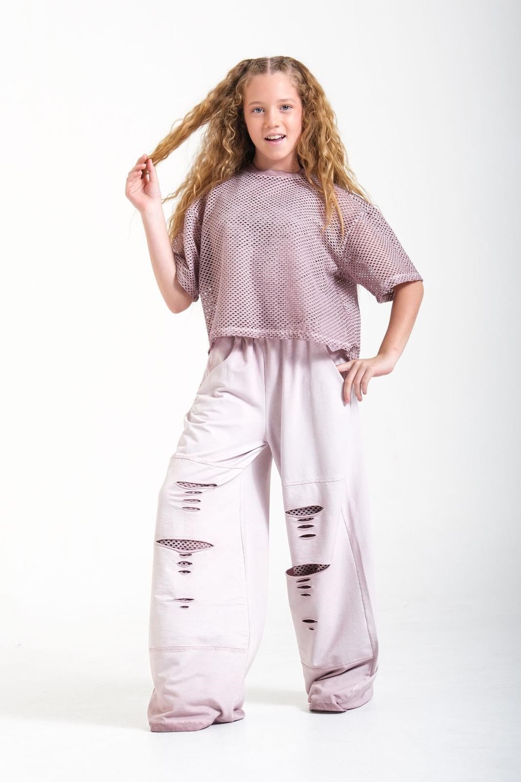 9-15 Yaş Kız Çocuk 3 lü file set