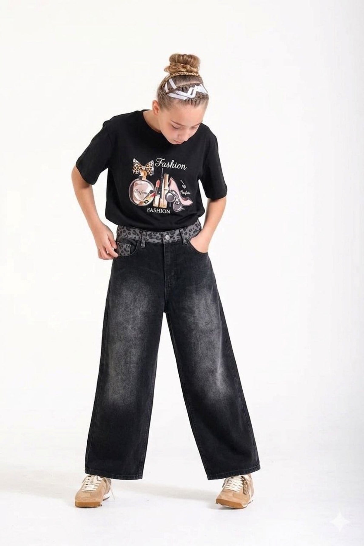 9-15 Yaş Kız Çocuk Süprem Tişört