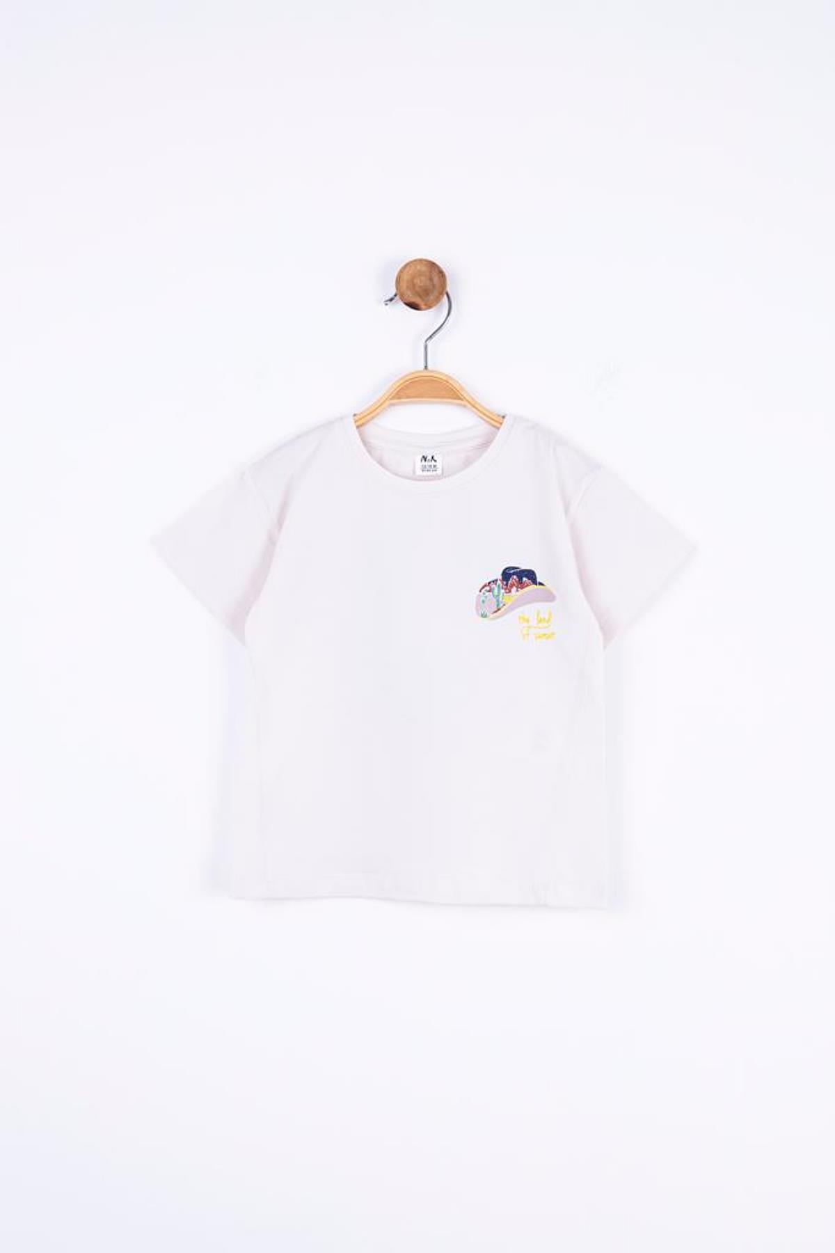 9-36 Ay Erkek Bebek Kovboy Tişört