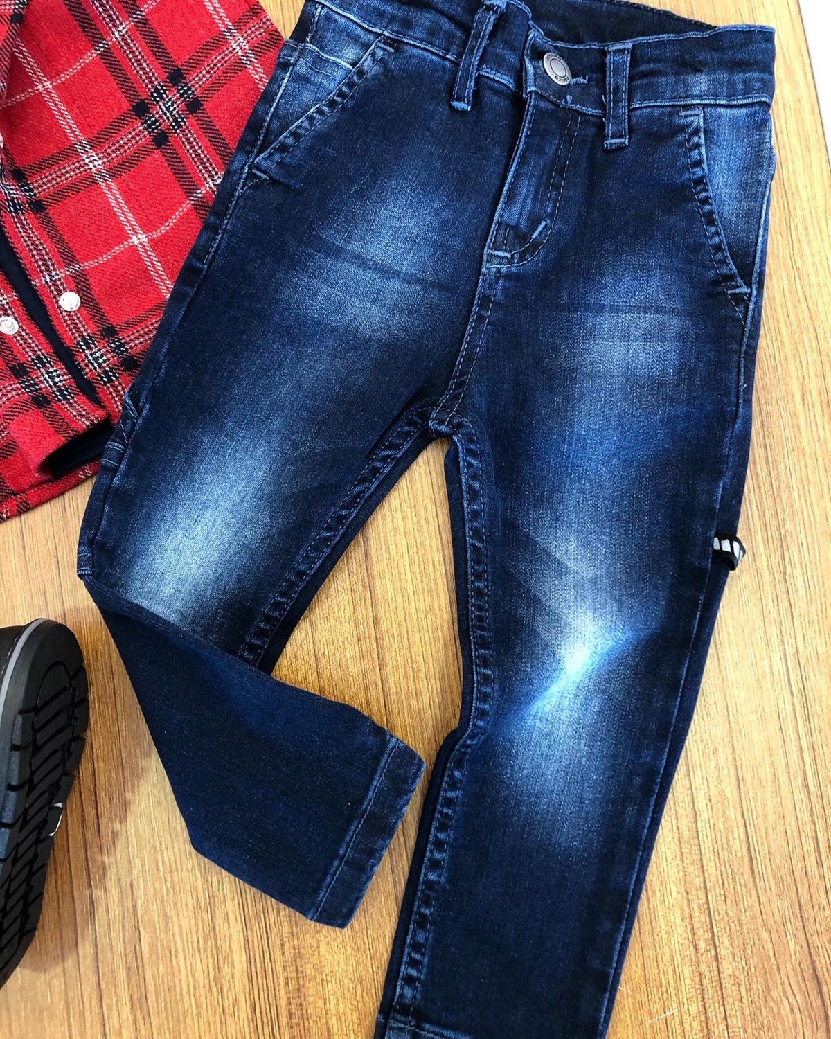 ERKEK DENİM PANTOLON LACİVERT