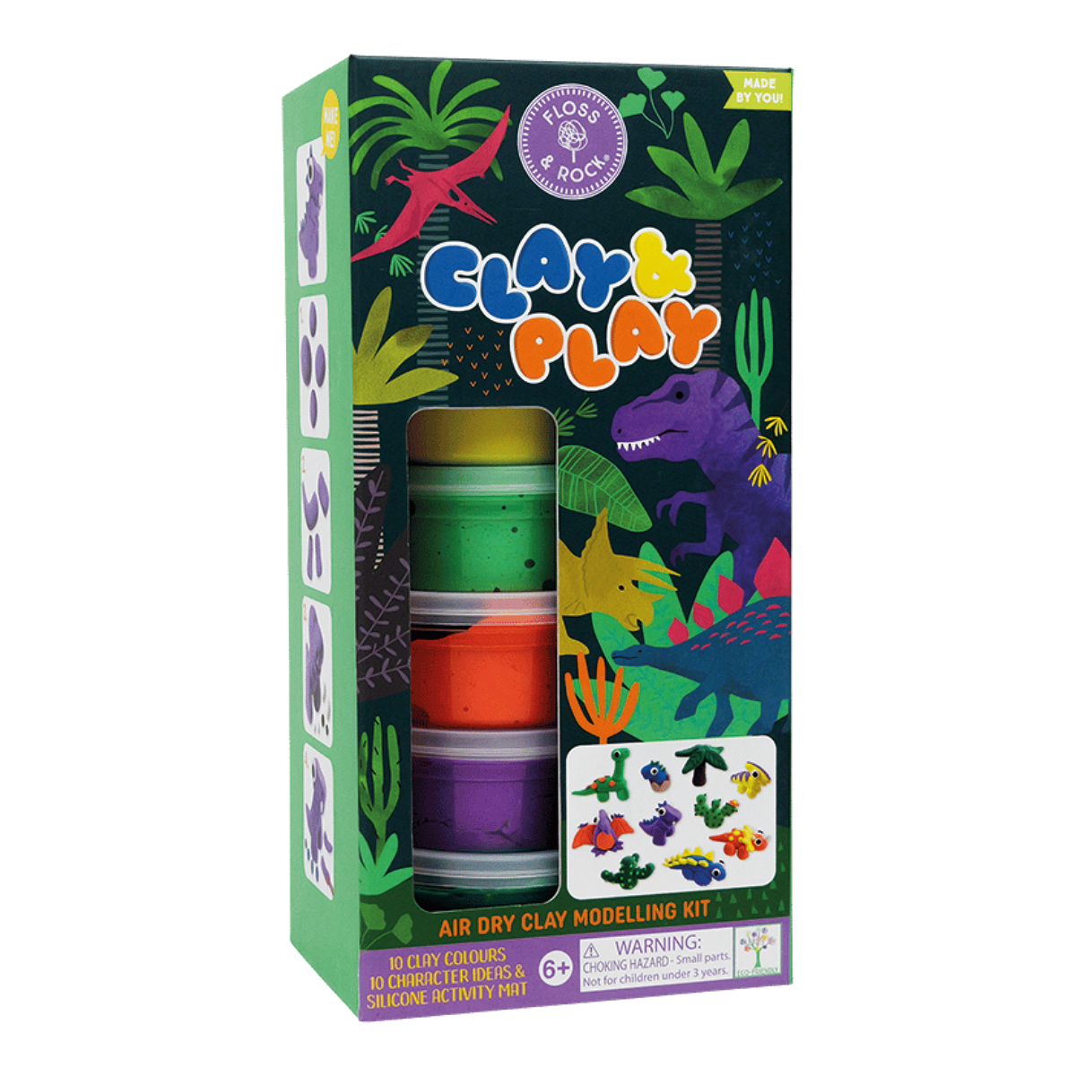 Floss & Rock Clay And Play Hava İle Kuruyan Kil Seti