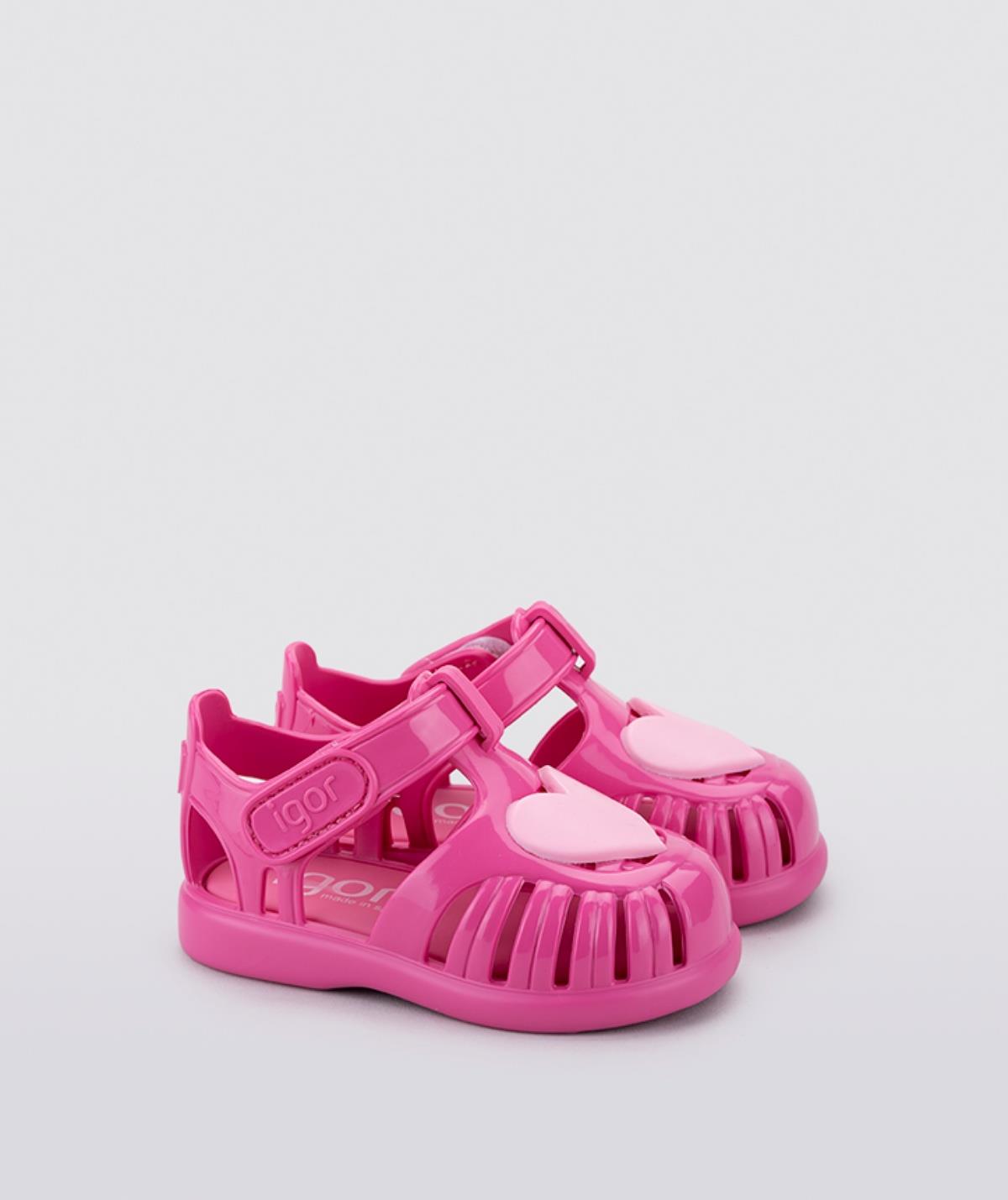 İgor Çocuk S10310 Tobby Gloss Love Sandalet