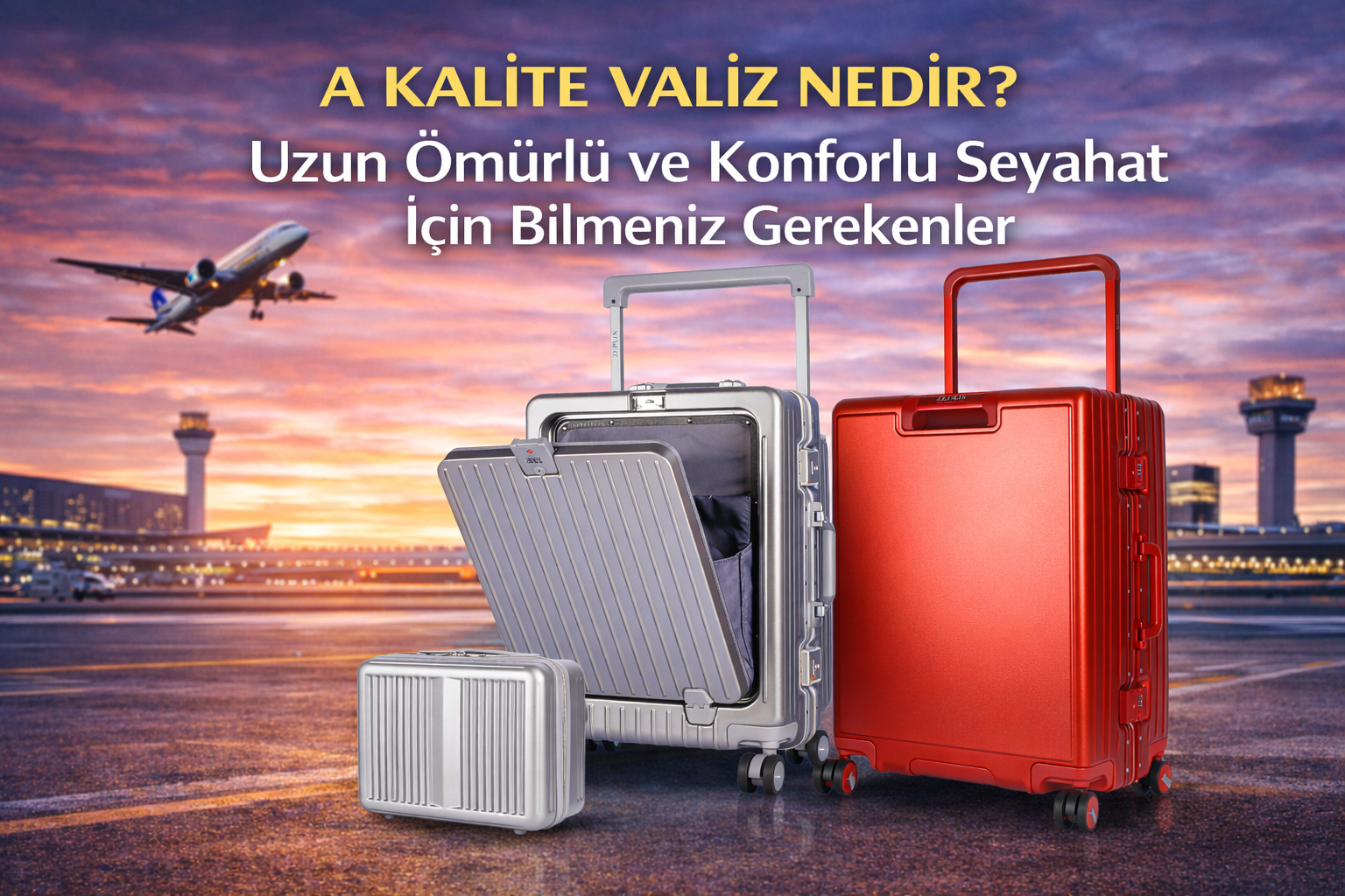A Kalite Valiz Nedir? Uzun Ömürlü ve Konforlu Seyahat İçin Bilmeniz Gerekenler