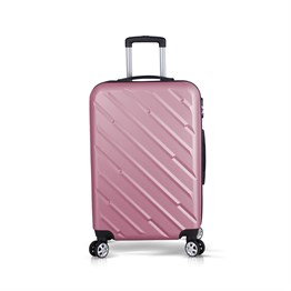Troya Basic Abs Orta Boy Valiz Rose Gold