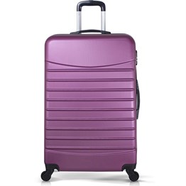 Troya Classic Abs Büyük Boy Valiz Mürdüm