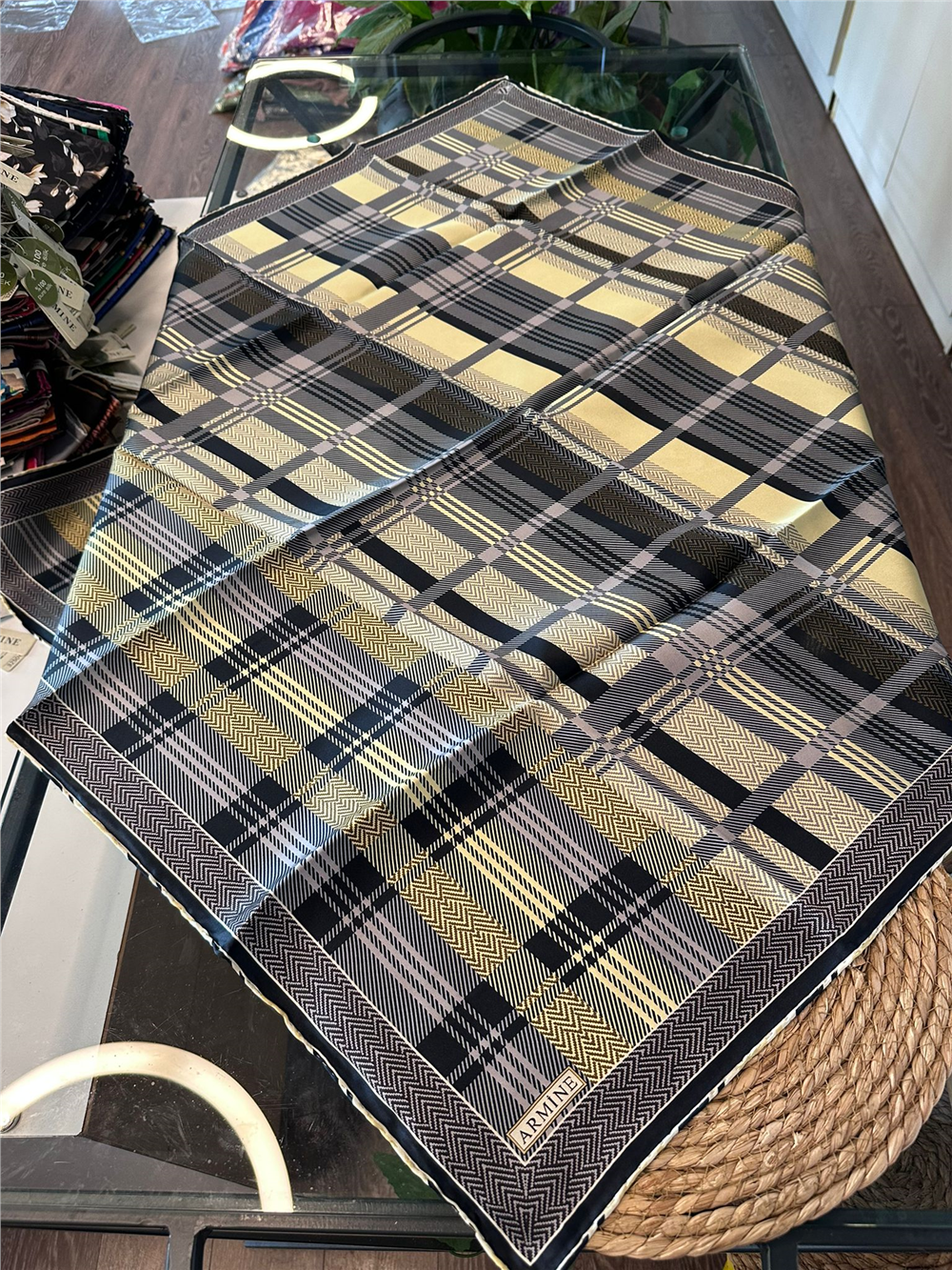 ARMİNE  %100 İPEK SURA EŞARP