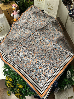 LEVİDOR % 100 İPEK TWİL EŞARP BAYRAM FIRSATI