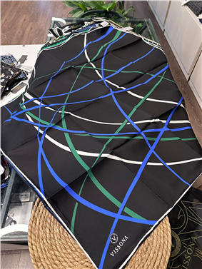 VİSSONA %100 İPEK TWİL EŞARP