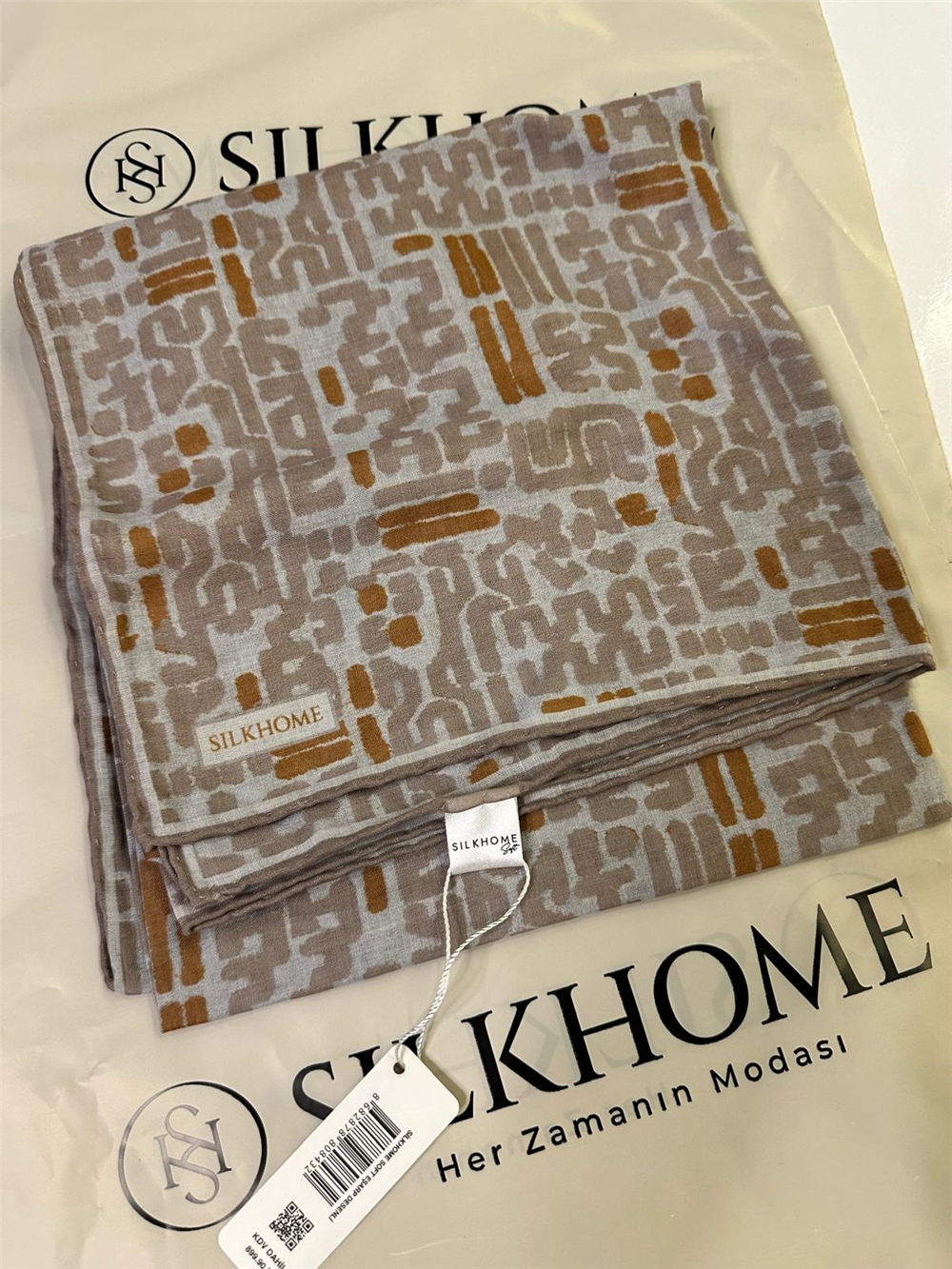 SİLKHOME SOFT EŞARP