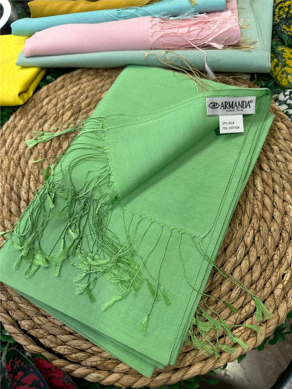 ARMANDA %27-%30 İPEK %73-%70 COTTON ŞAL