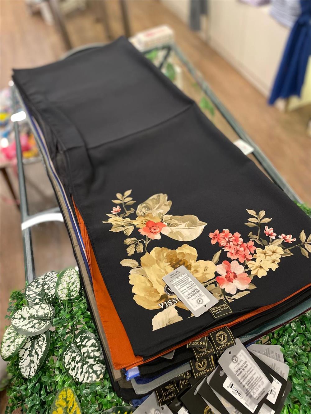 VİSSONA SOFT FRESH MEDİNE İPEĞİ ŞAL