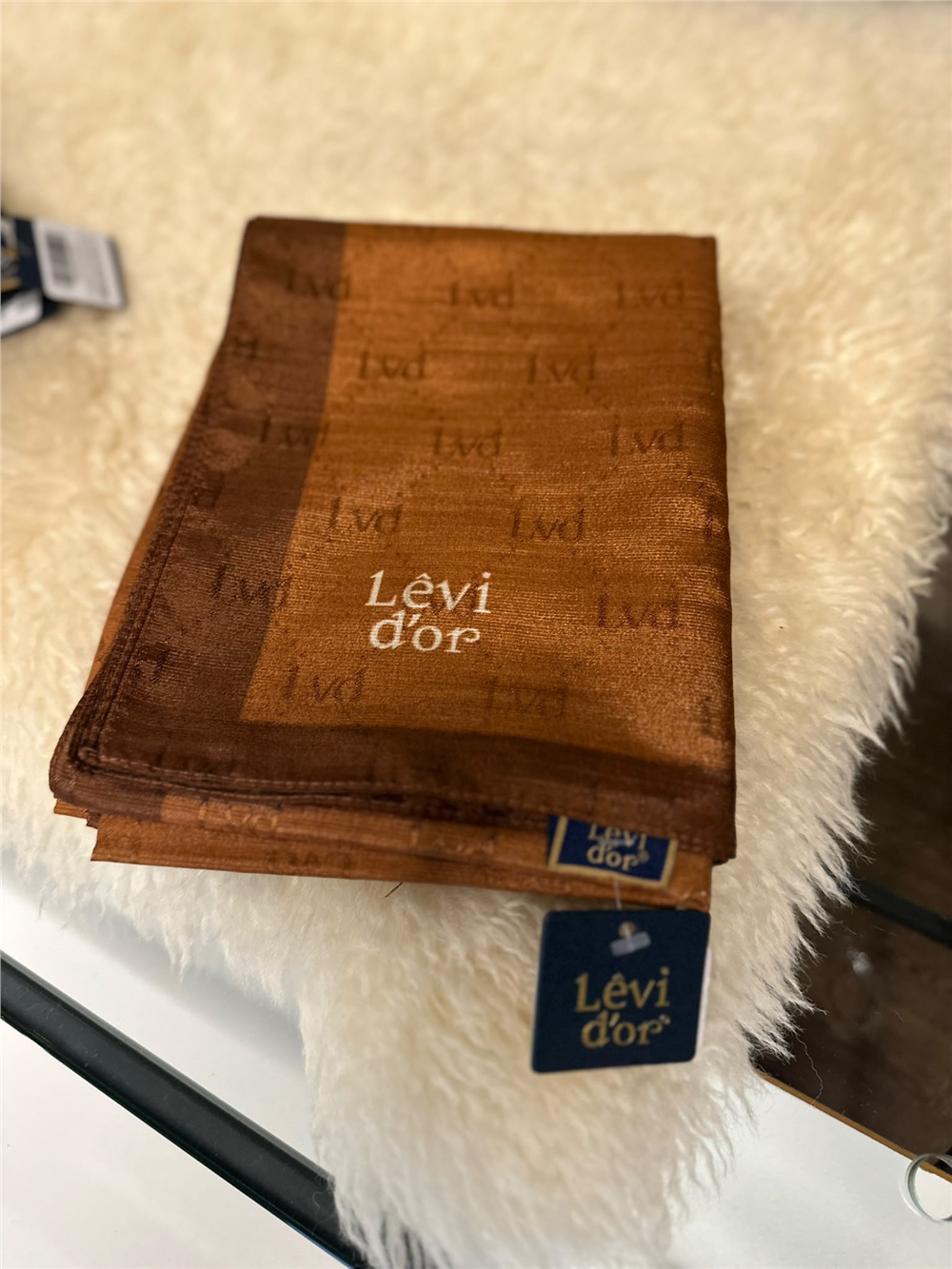 LEVİDOR MONOGRAM ŞAL