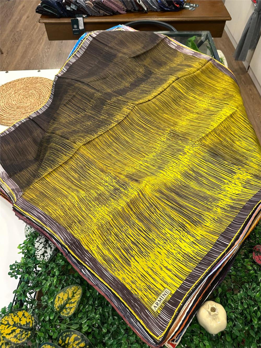 ARMİNE %100 İPEK TWİL EŞARP