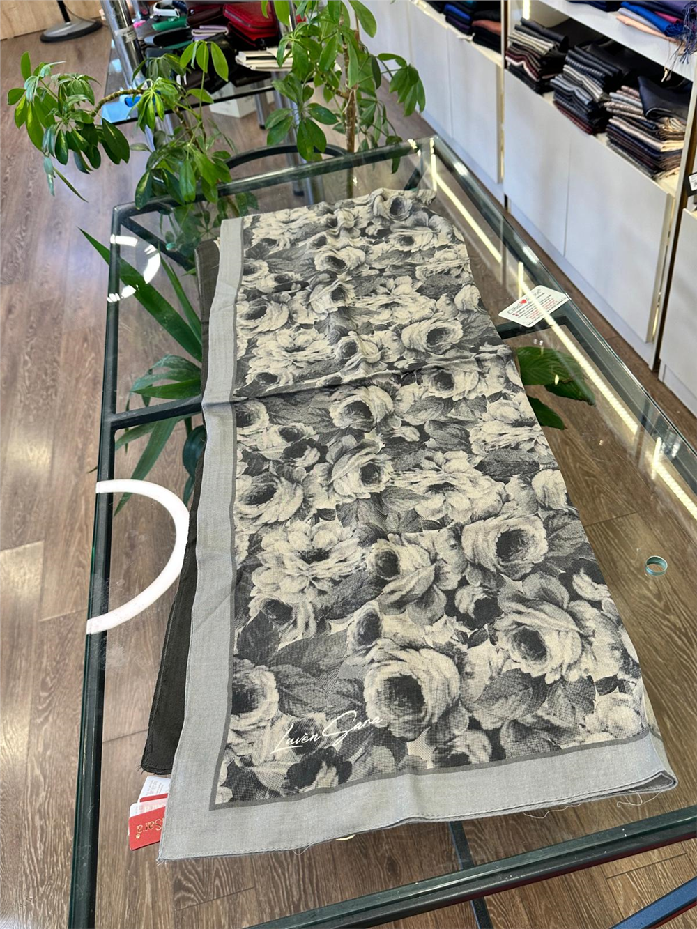 LUVEN SARA SUMMER ŞAL- LUVEN SARA %30İPEK %70 PAMUK ŞAL