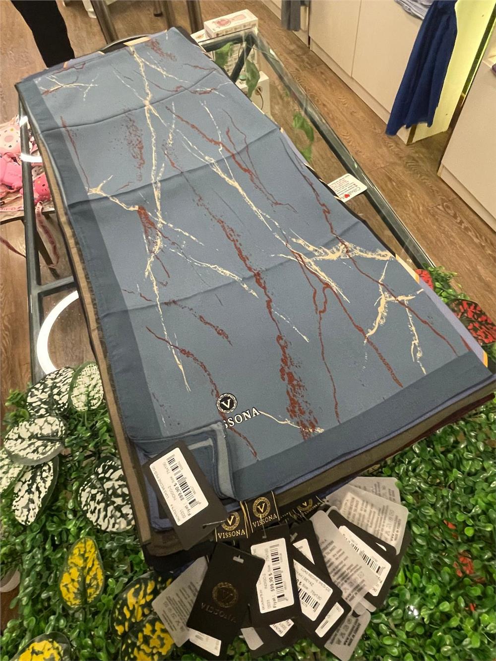 VİSSONA SOFT FRESH MEDİNE İPEĞİ ŞAL