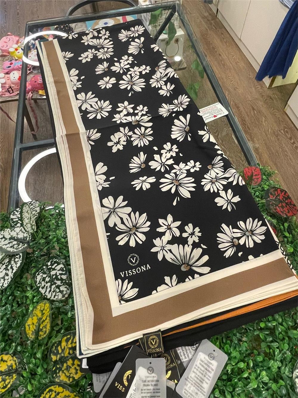 VİSSONA SOFT FRESH MEDİNE İPEĞİ ŞAL