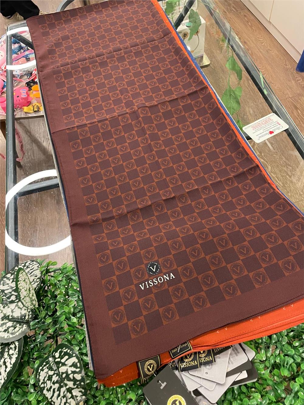 VİSSONA SOFT FRESH MEDİNE İPEĞİ ŞAL