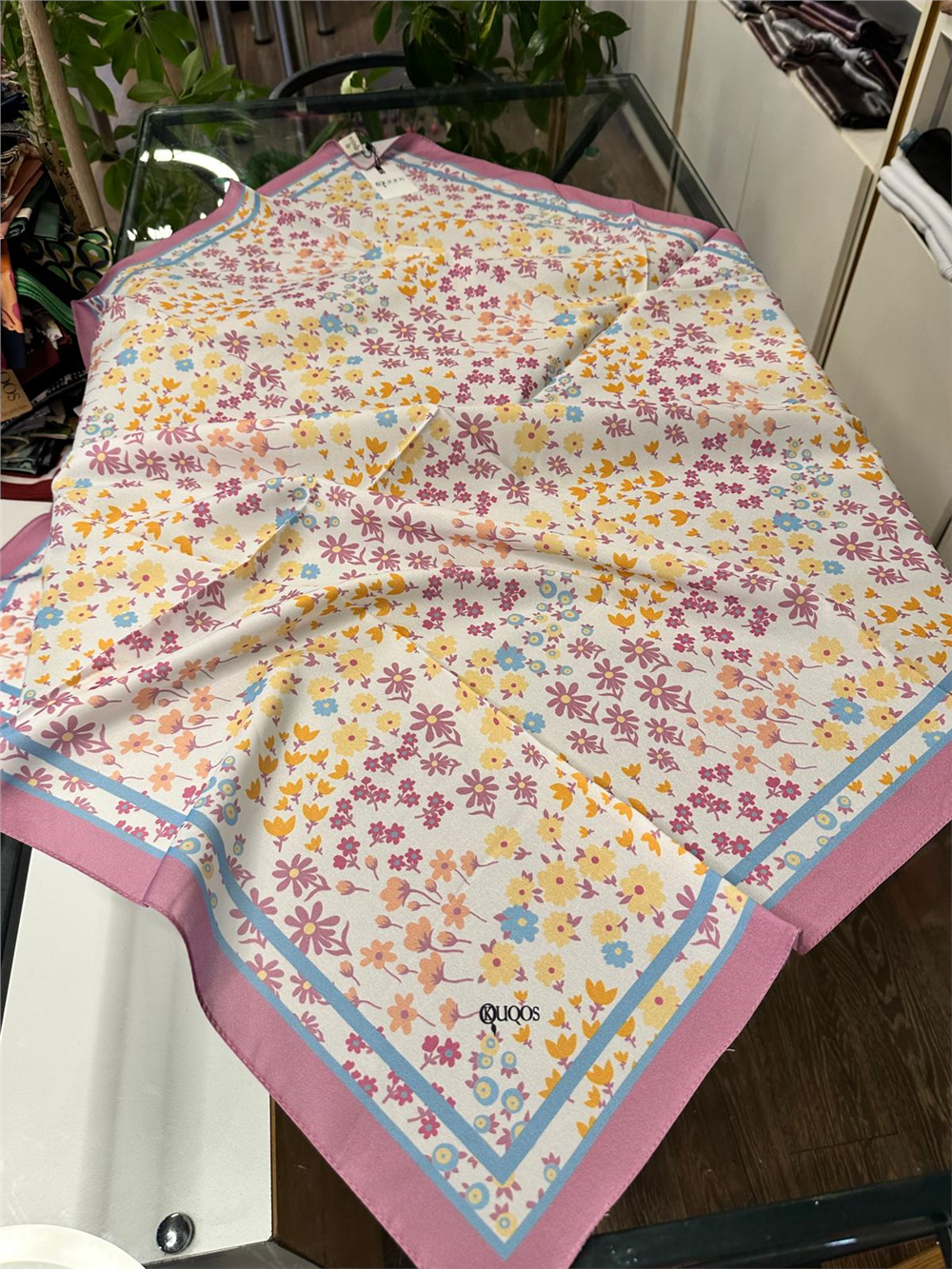 KUQOS MOONS SOFT EŞARP