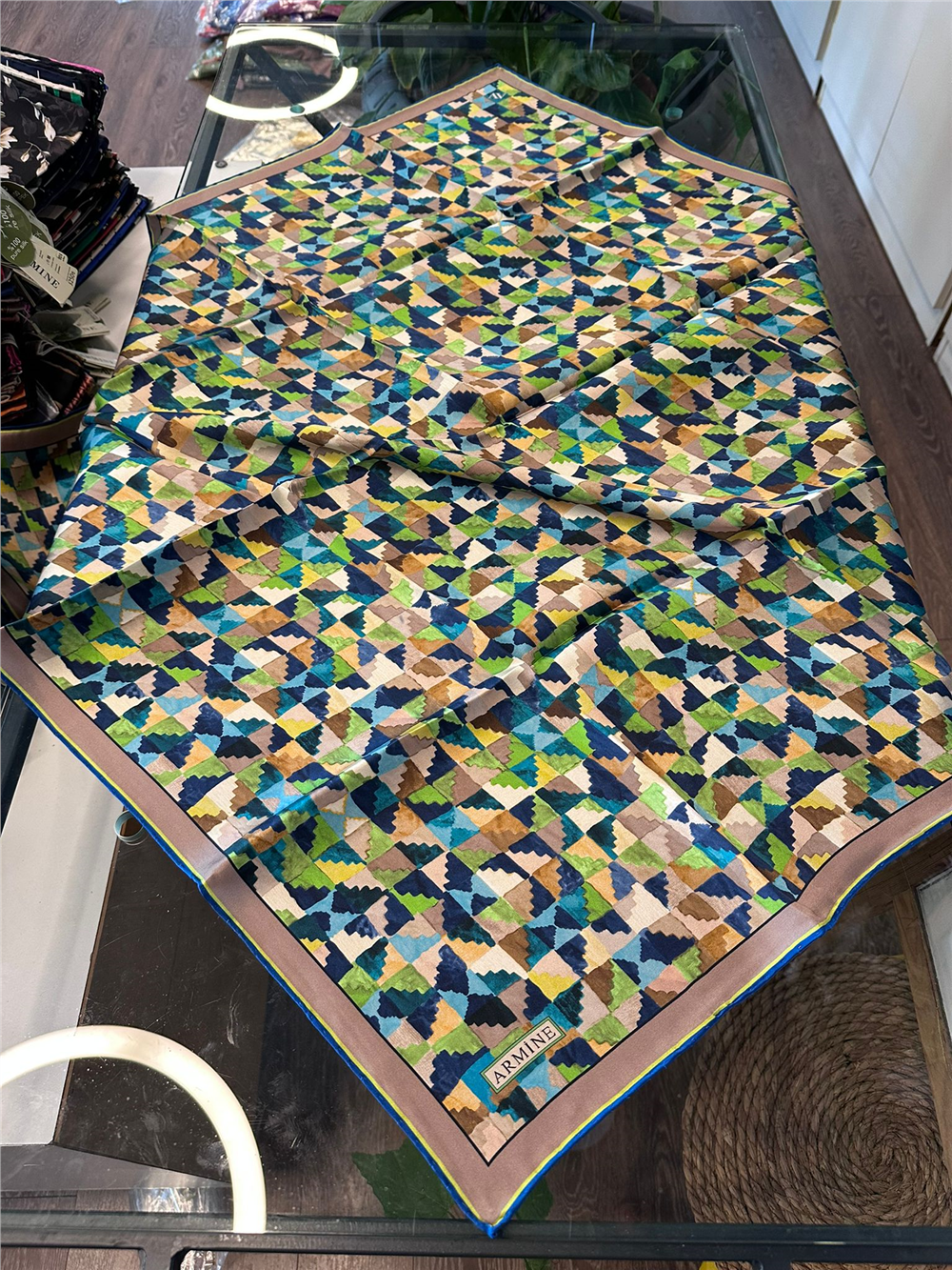 ARMİNE  %100 İPEK SURA EŞARP