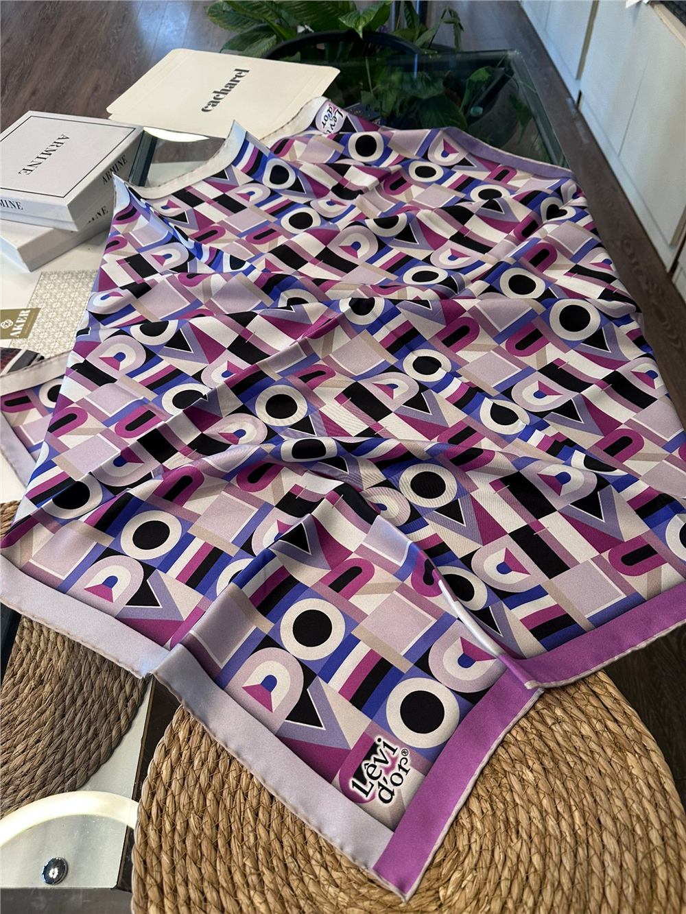 %100 İPEK TWİL EŞARP