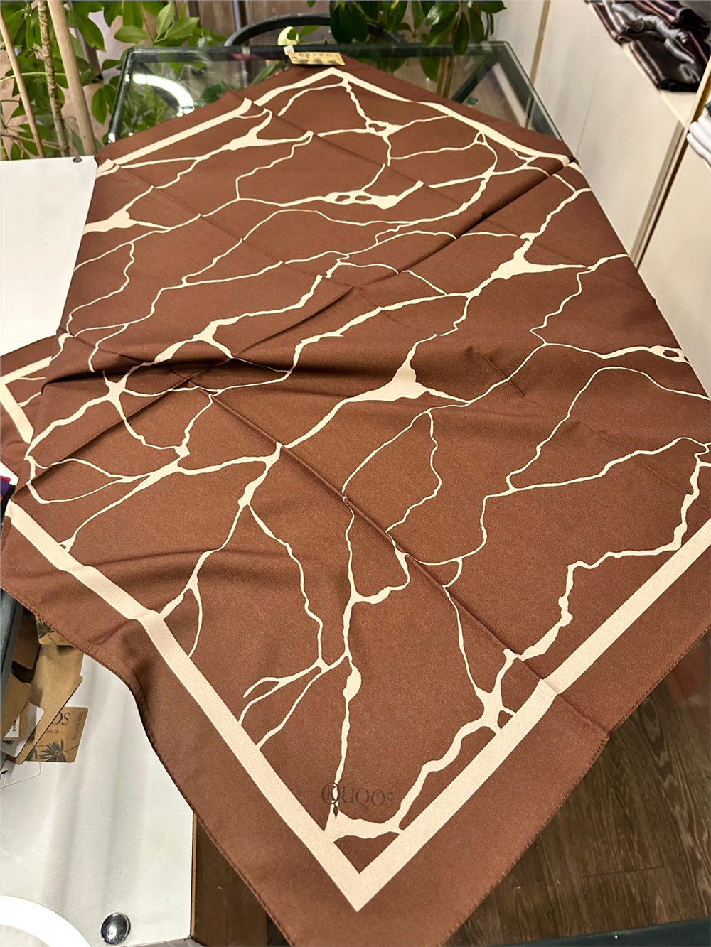 KUQOS MOONS SOFT EŞARP