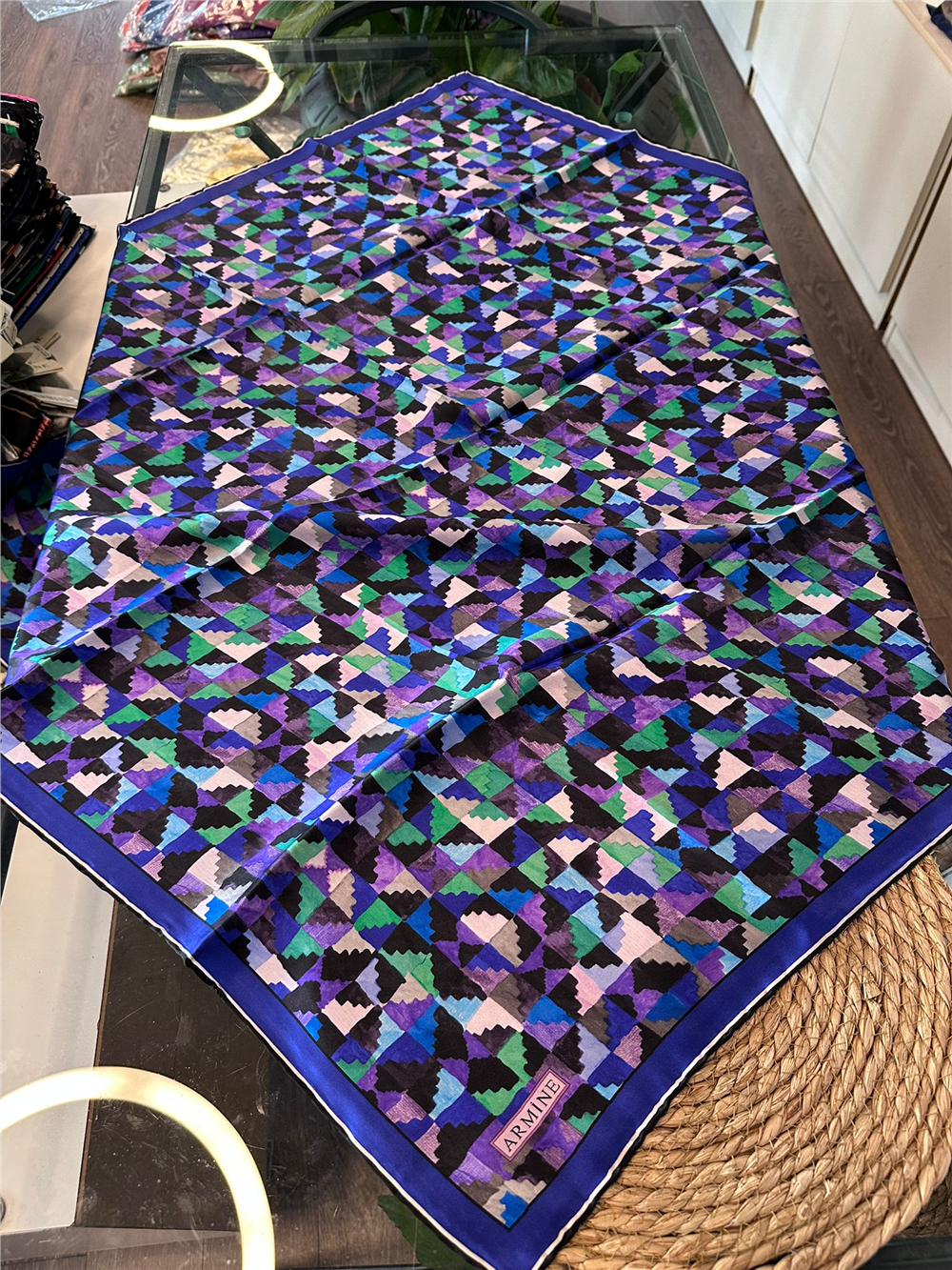 ARMİNE  %100 İPEK SURA EŞARP