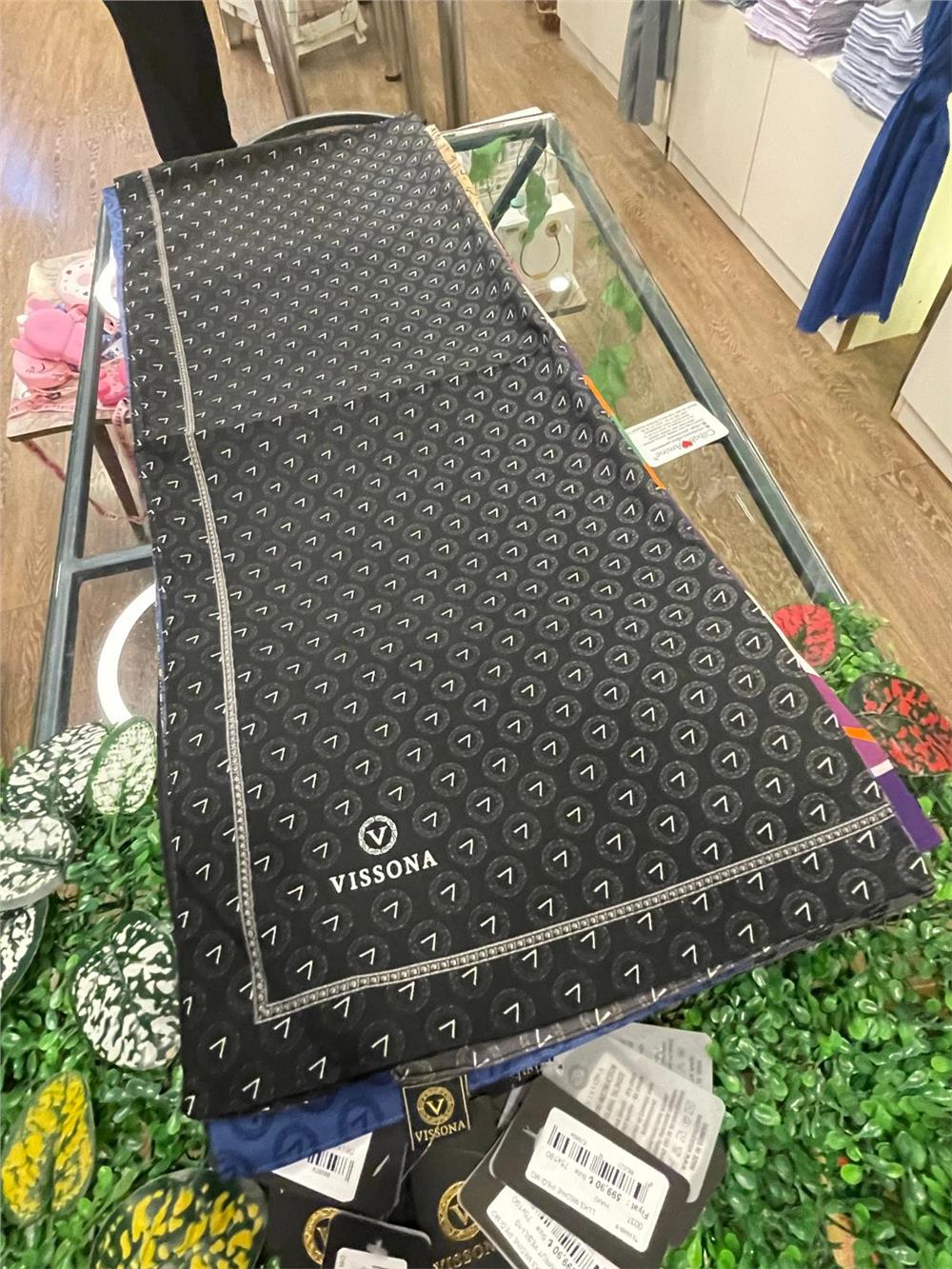 VİSSONA SOFT FRESH MEDİNE İPEĞİ ŞAL