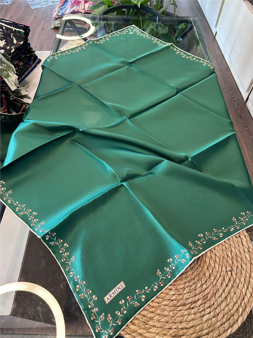 ARMİNE  %100 İPEK SURA EŞARP