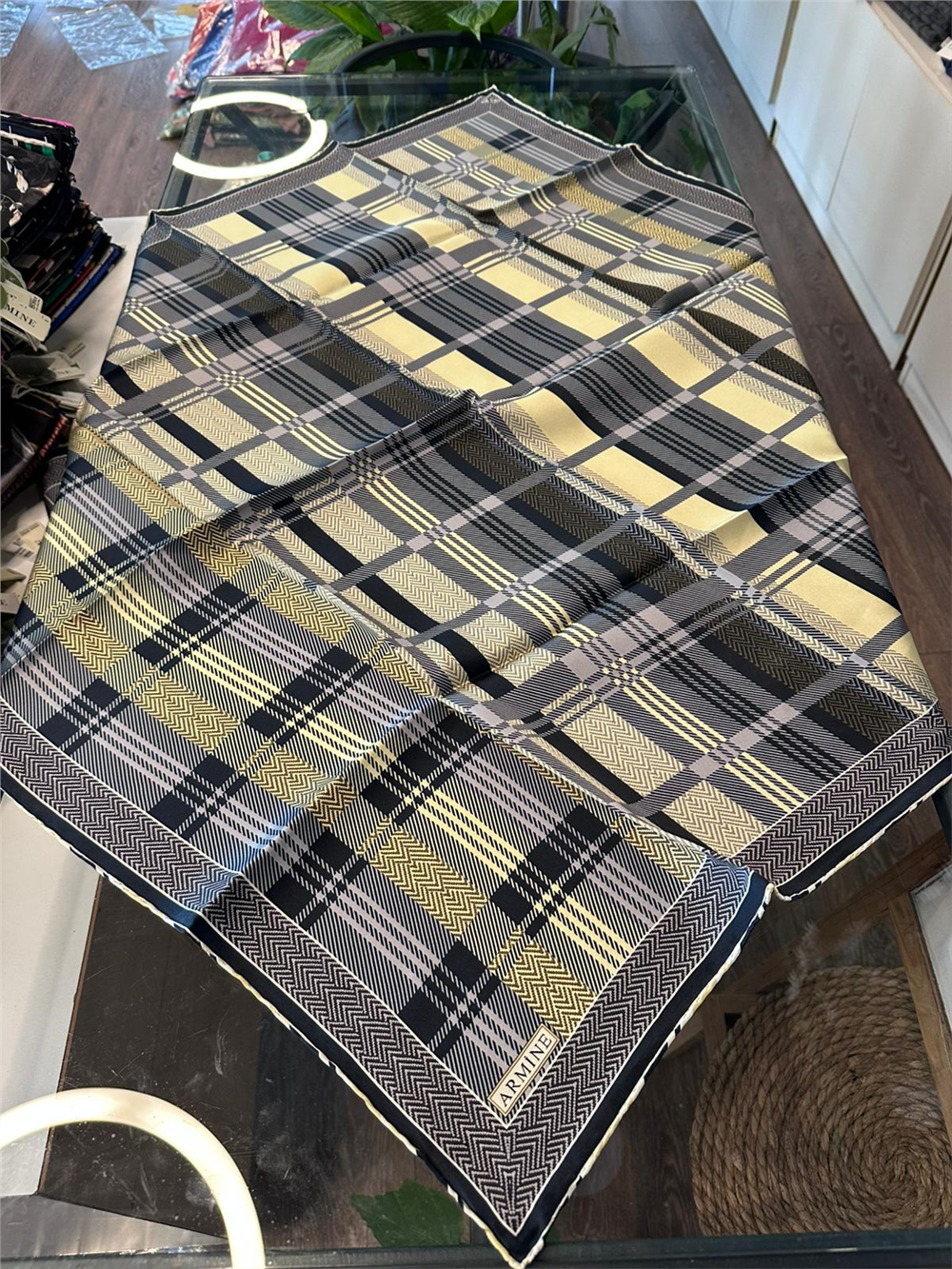 ARMİNE  %100 İPEK SURA EŞARP