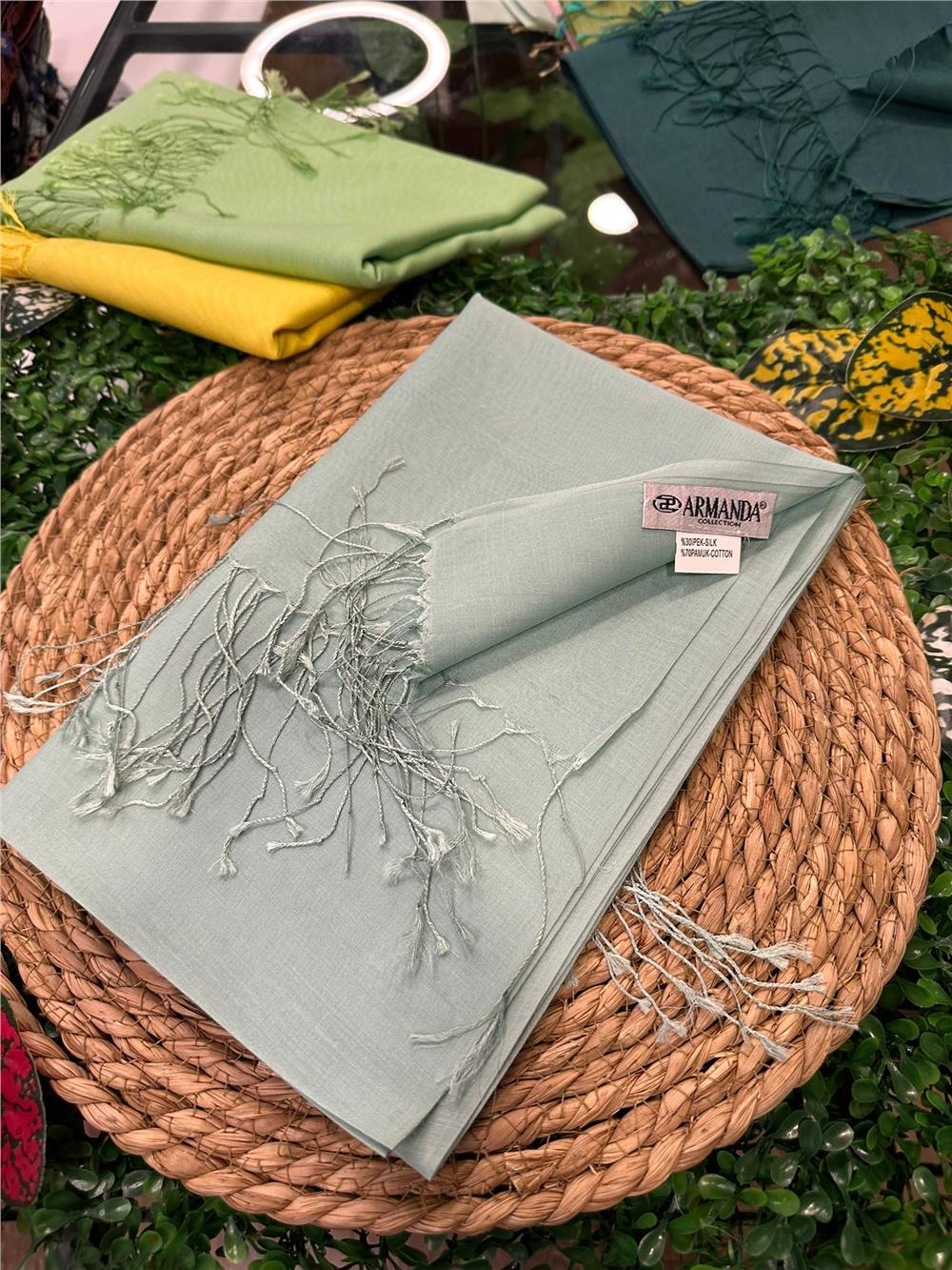 ARMANDA %27-%30 İPEK %73-%70 COTTON ŞAL