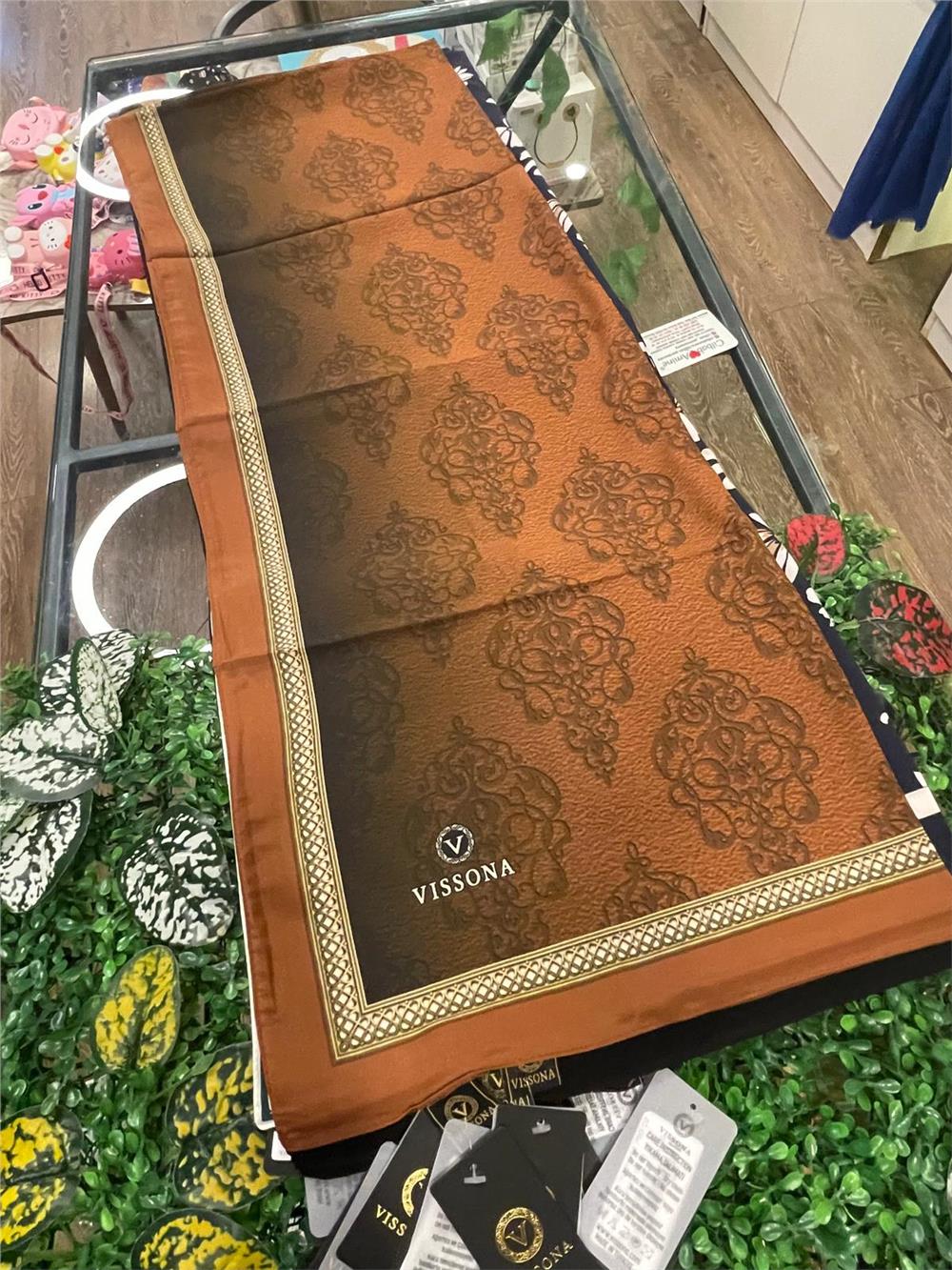 VİSSONA SOFT FRESH MEDİNE İPEĞİ ŞAL