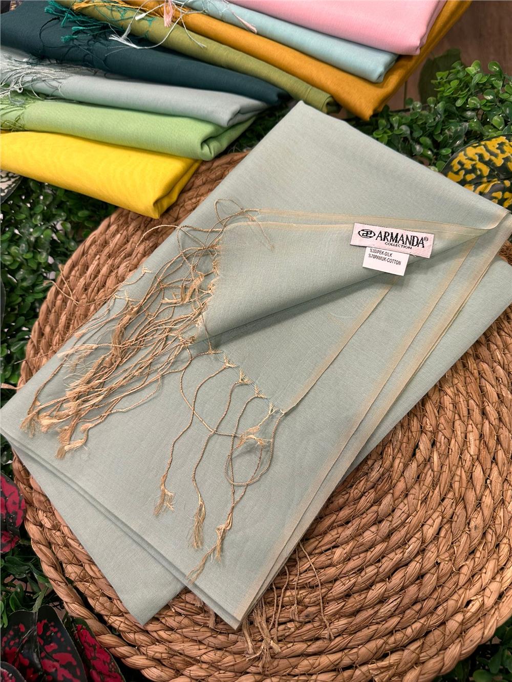 ARMANDA %27-%30 İPEK %73-%70 COTTON ŞAL