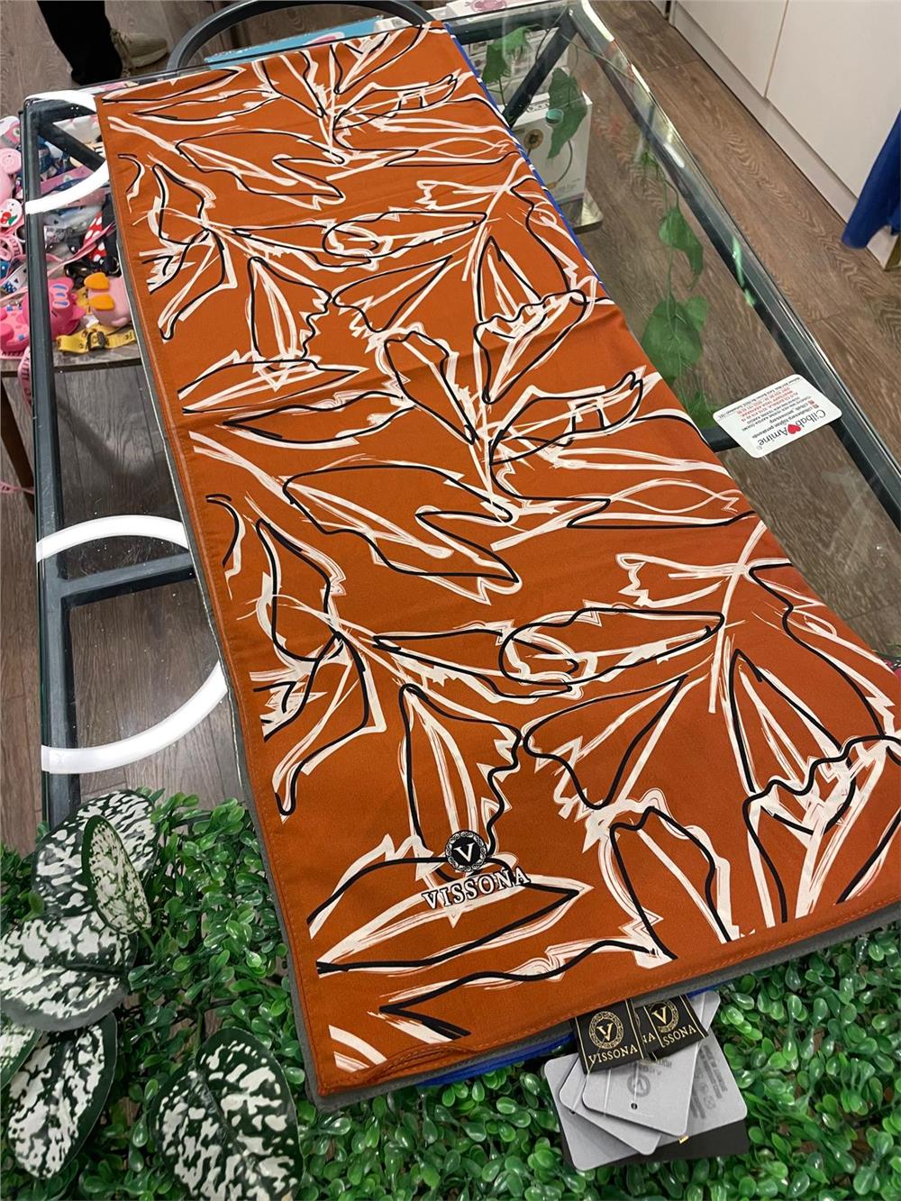 VİSSONA SOFT FRESH MEDİNE İPEĞİ ŞAL