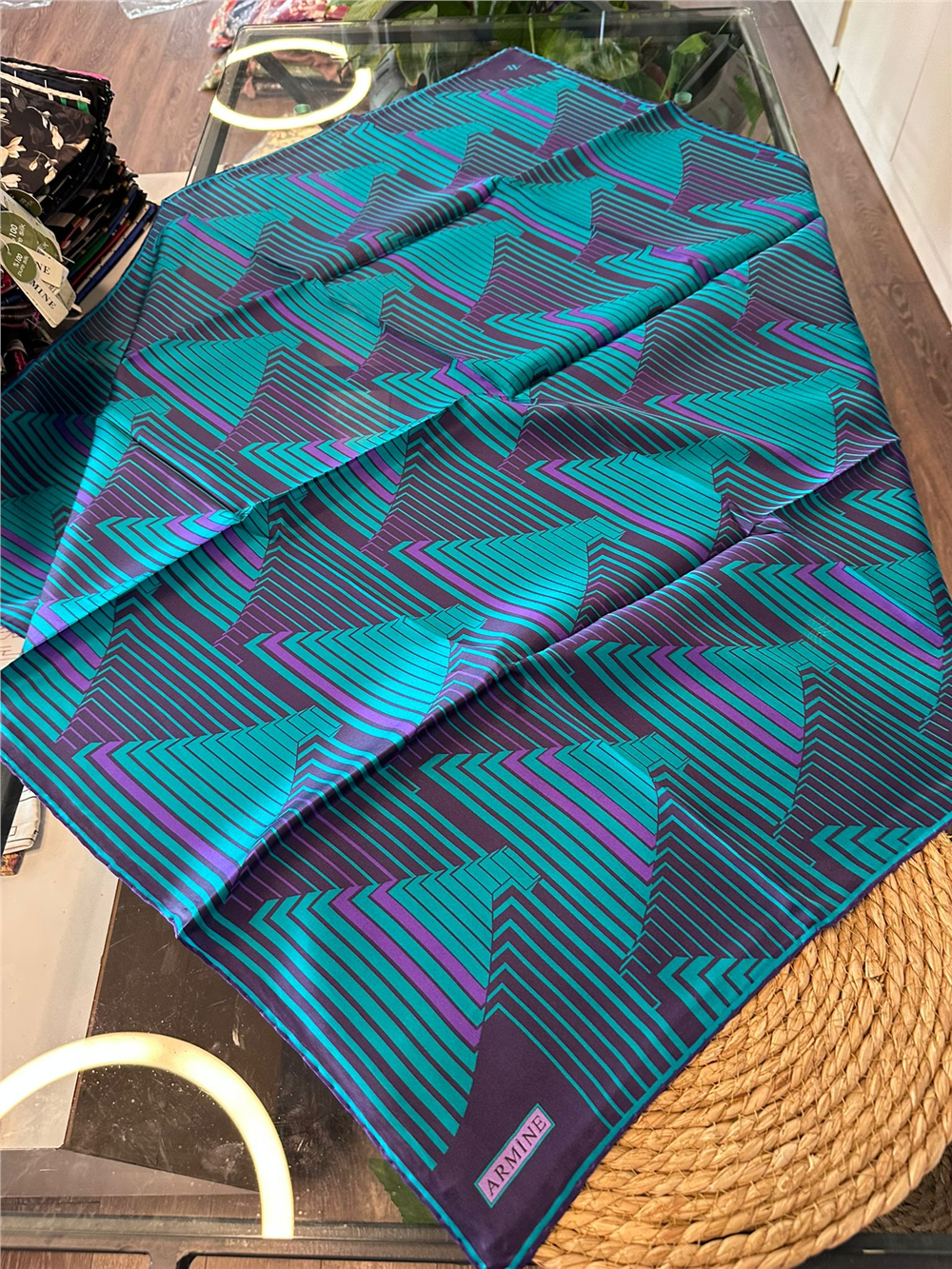 ARMİNE  %100 İPEK SURA EŞARP