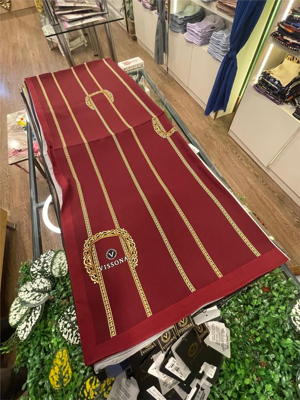 VİSSONA SOFT FRESH MEDİNE İPEĞİ ŞAL