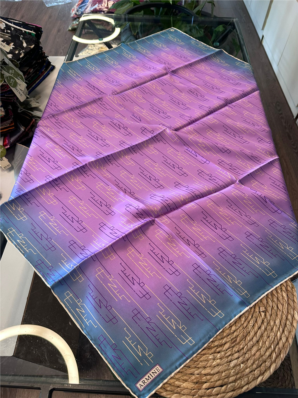 ARMİNE  %100 İPEK SURA EŞARP