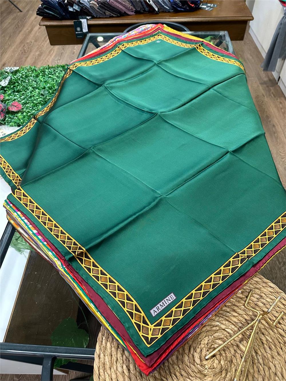 ARMİNE %100 İPEK SURA EŞARP